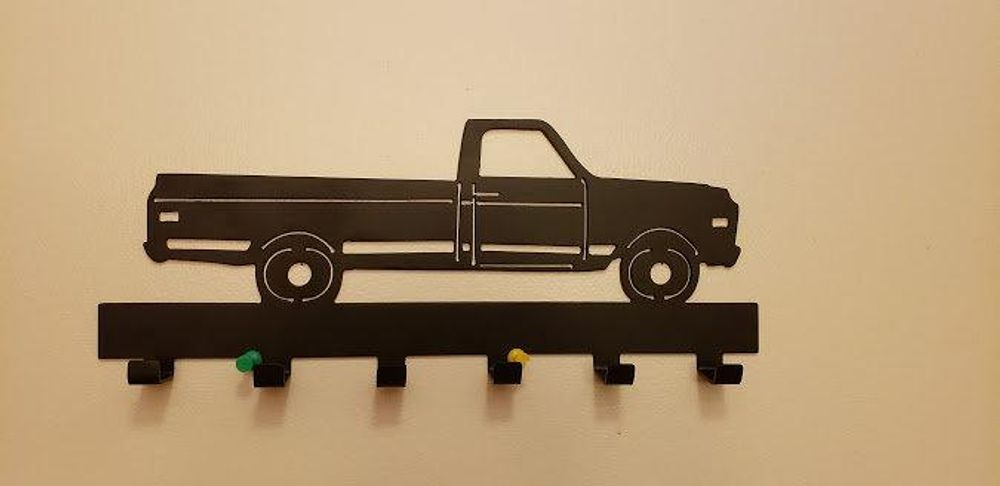 Ford Square Body Truck Keychain Rack