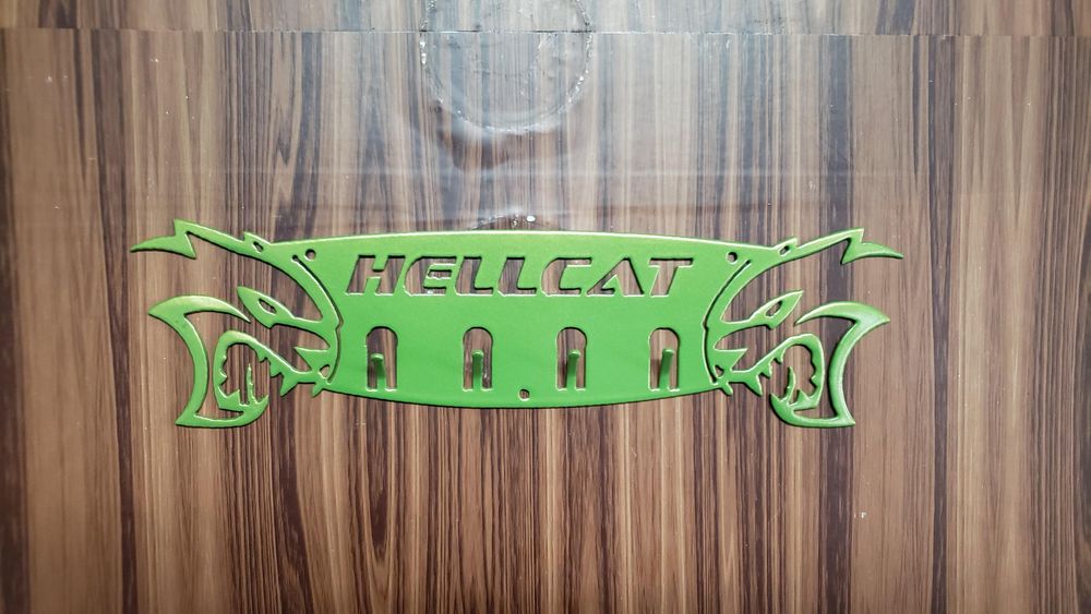 Dodge Hellcat Keychain Rack